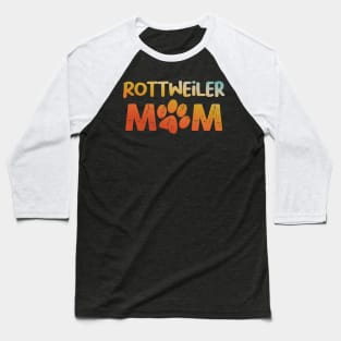 Rottweiler Mom Baseball T-Shirt
